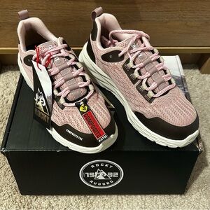 Women’s Rocky Rugged Pink and Brown Comp Toe Work Sneakers